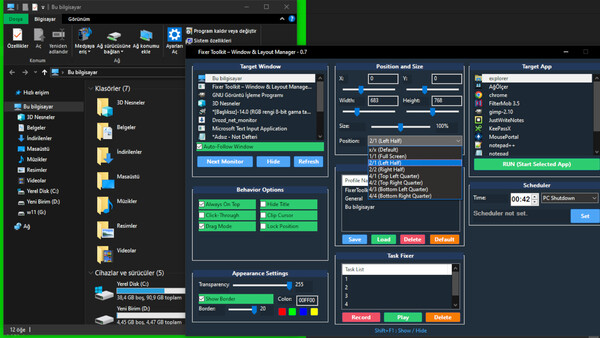 Fixer Toolkit – Window & Layout Managerfor windows and Linux 1