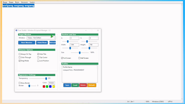 Fixer Toolkit – Window & Layout Manager screenshot 5
