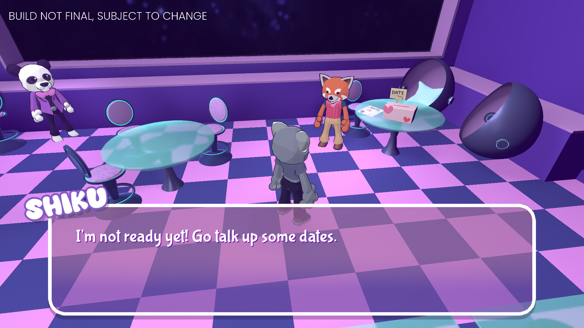 Pandamonium! Dimensional Dating Sim screenshot #3