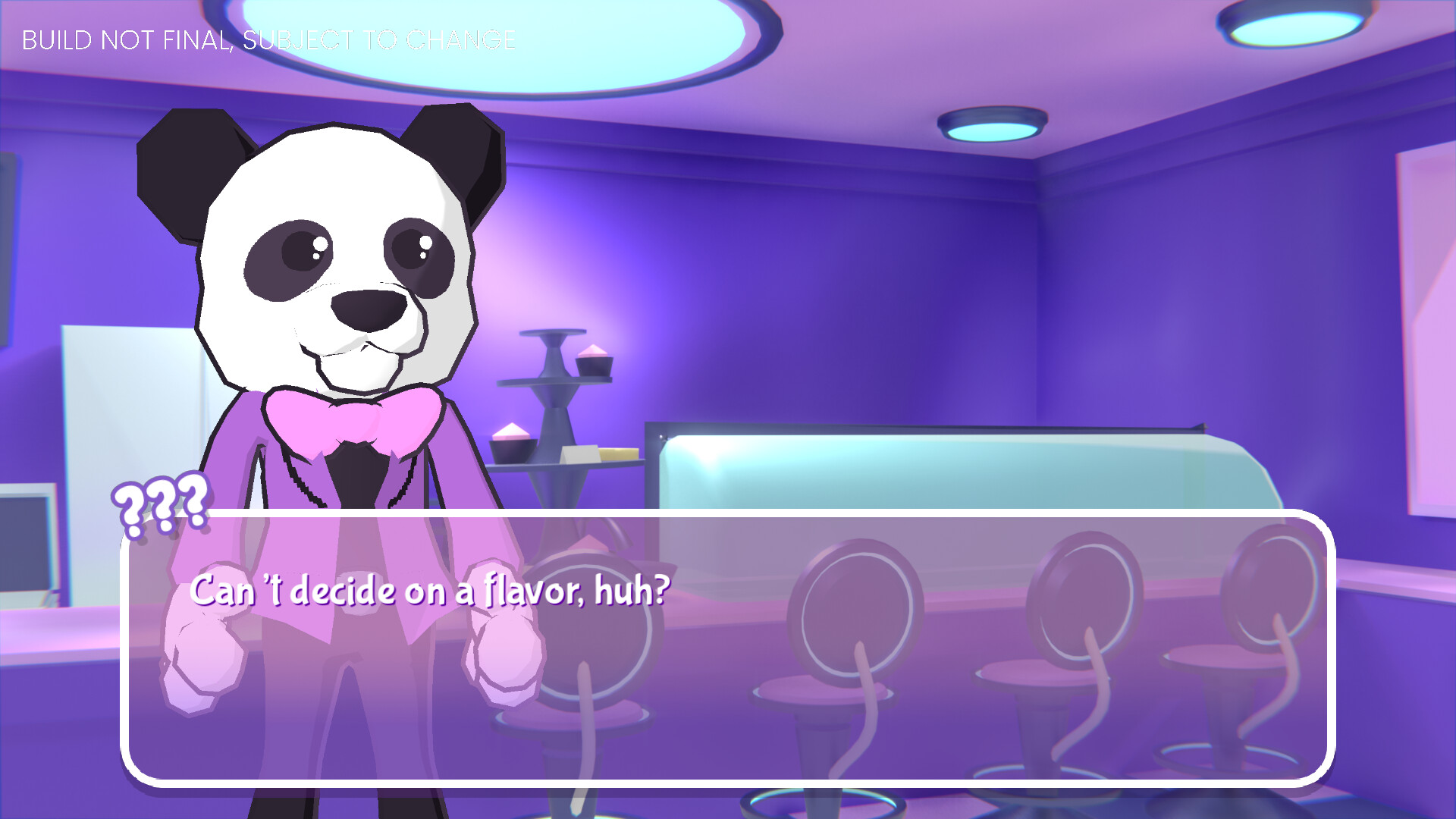 Pandamonium! Dimensional Dating Sim screenshot #2