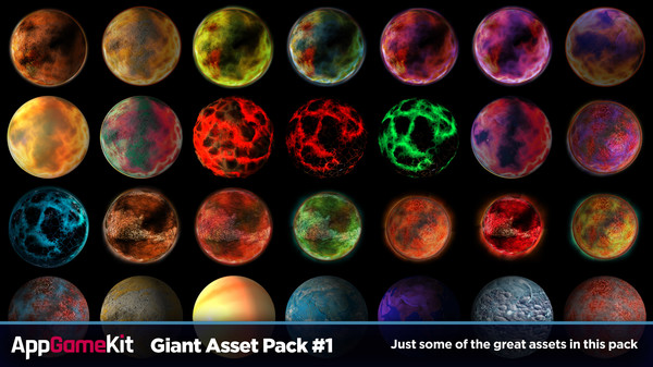 AppGameKit Classic - Giant Asset Pack 1