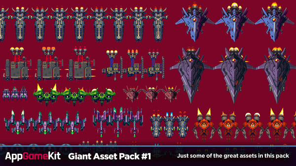 AppGameKit Classic - Giant Asset Pack 1
