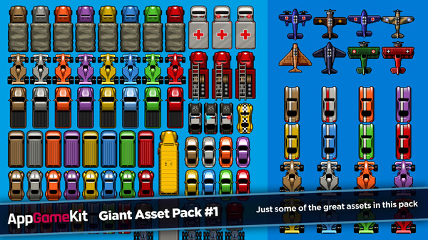 AppGameKit Classic - Giant Asset Pack 1