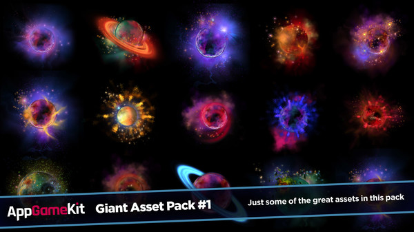 AppGameKit Classic - Giant Asset Pack 1
