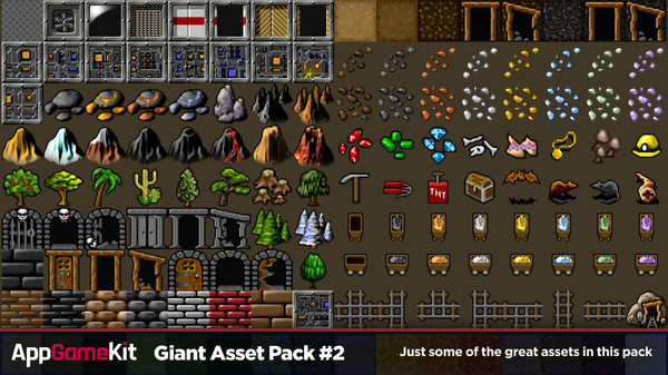 AppGameKit Classic - Giant Asset Pack 2