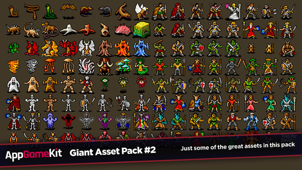 AppGameKit Classic - Giant Asset Pack 2