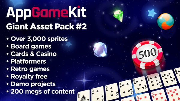 AppGameKit Classic - Giant Asset Pack 2