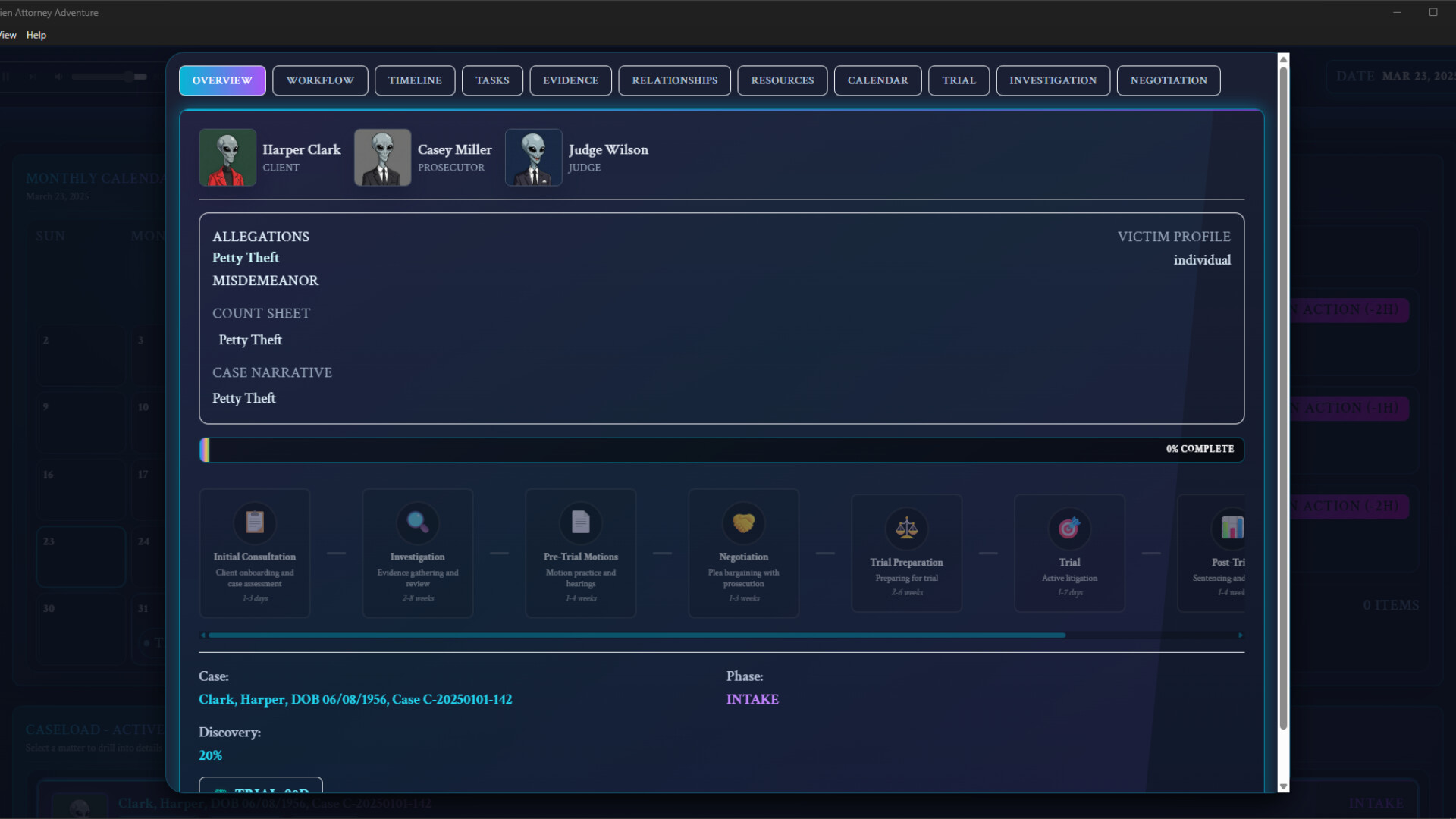 Alien Attorney Adventure Playtest screenshot #1