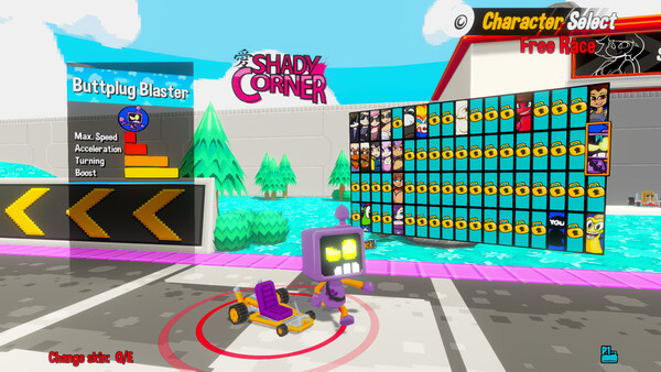 Shady Lewd Kart - Butt Plug Blaster Character Pack