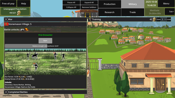 Screenshot of To the Stars Idle