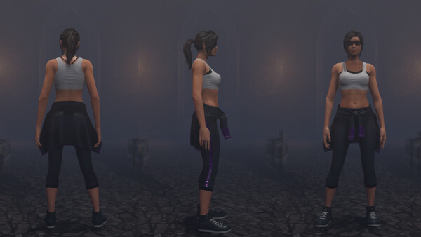 Evil Awaits - Sporty Costume