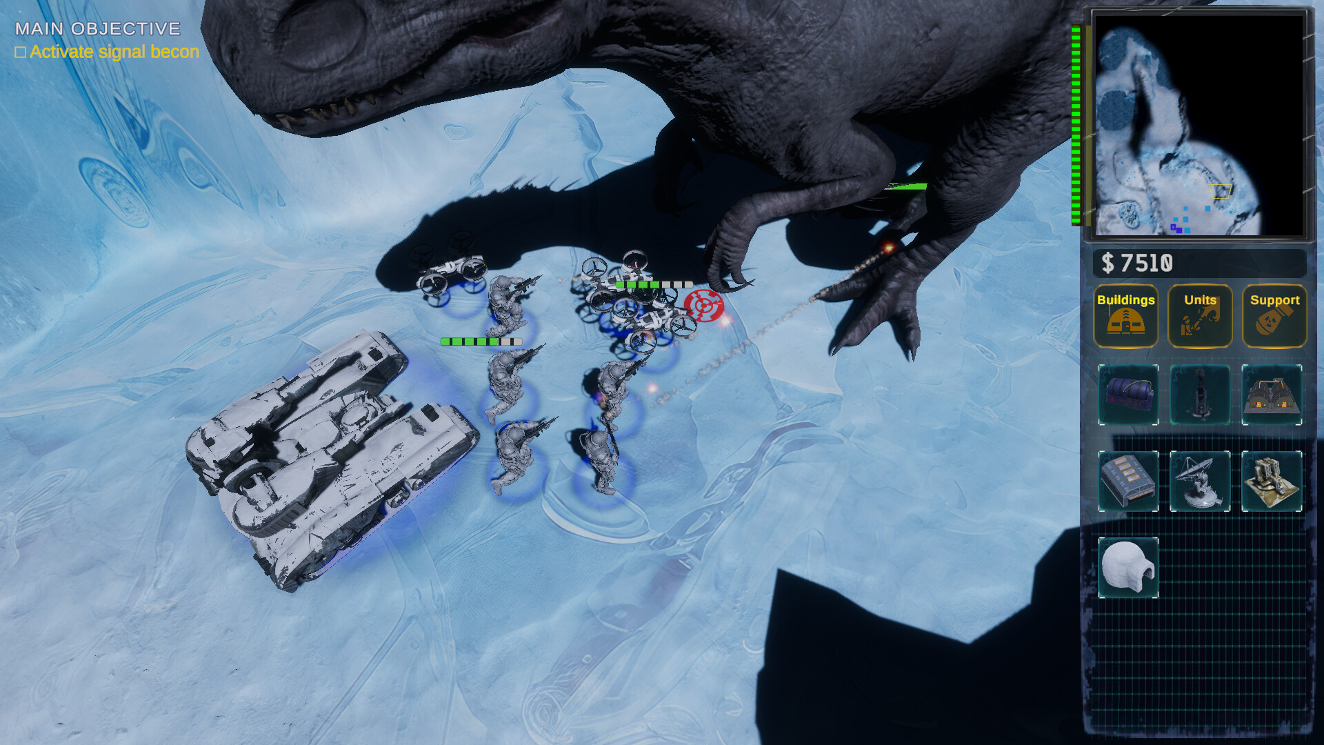 Frozen Extinction screenshot 1