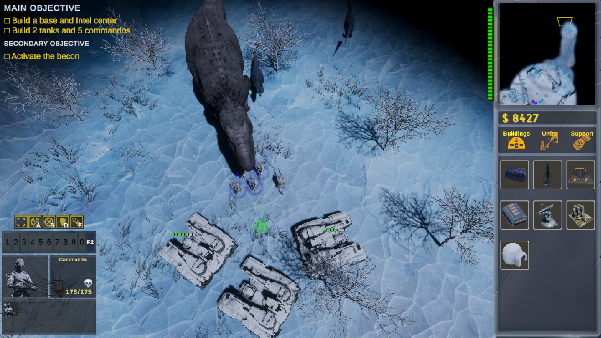 Frozen Extinction screenshot 1