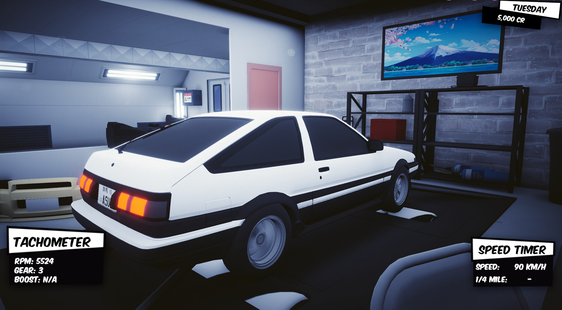 ASUKA x Redline Reverie Demo screenshot