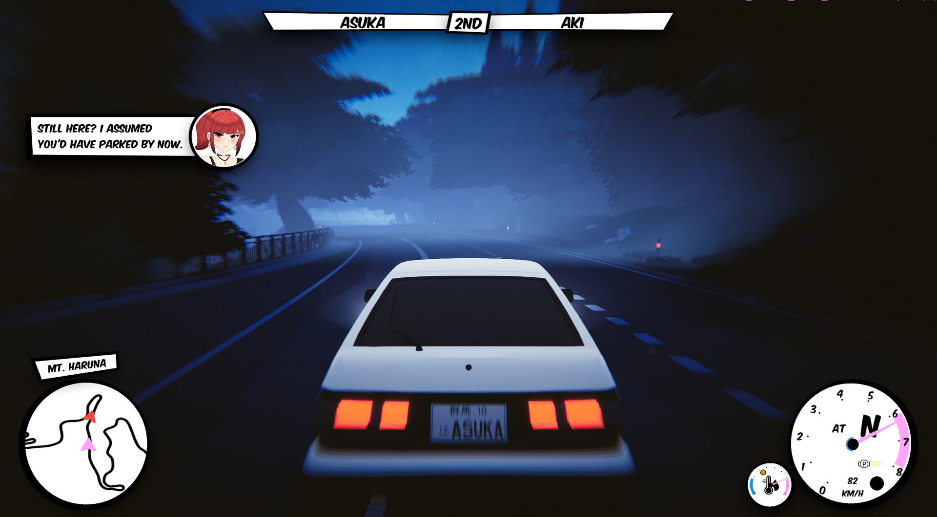 ASUKA x Redline Reverie Demo screenshot
