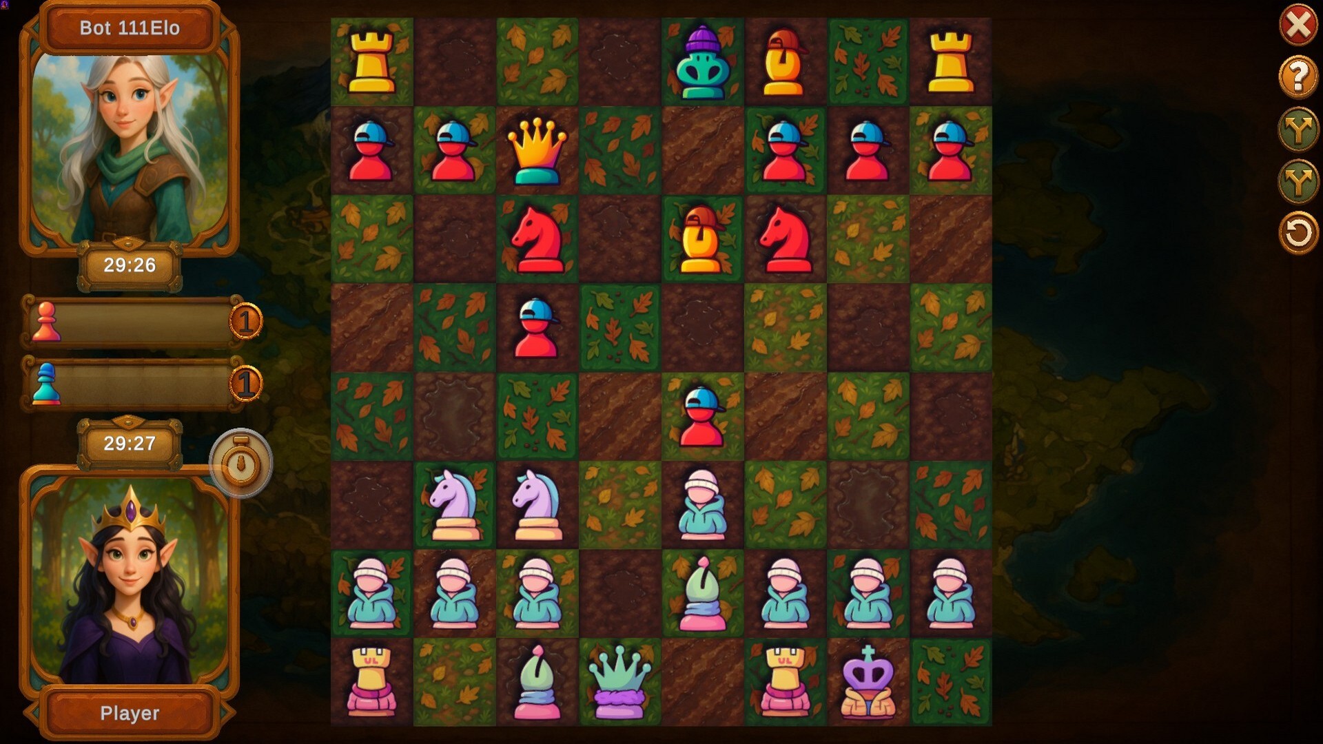 Choc Tactic for Chess Master – Choc Tactic 4 Chess Master - Cow Opening ...