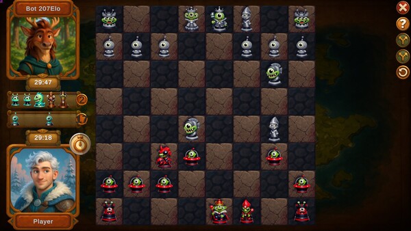 Choc Tactic 4 Chess Master - Witty Alien Gambit screenshot 7
