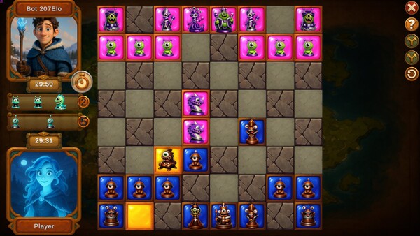 Choc Tactic 4 Chess Master - Witty Alien Gambit screenshot 6
