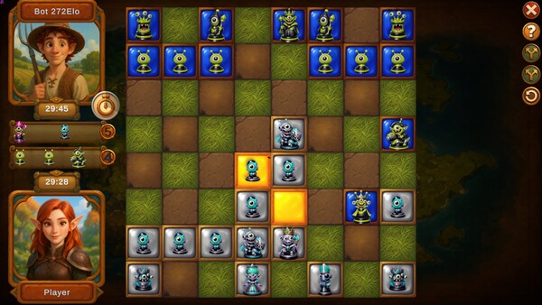 Choc Tactic 4 Chess Master - Witty Alien Gambit screenshot 5
