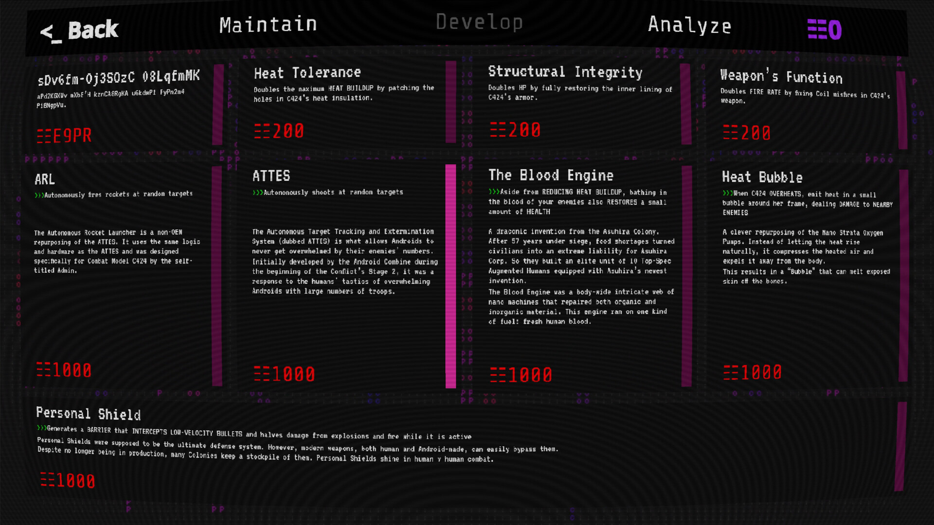 Blood in the Panopticon screenshot #5