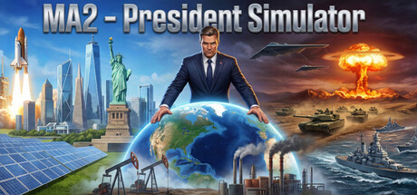 Capa oficial de MA 2 – President Simulator