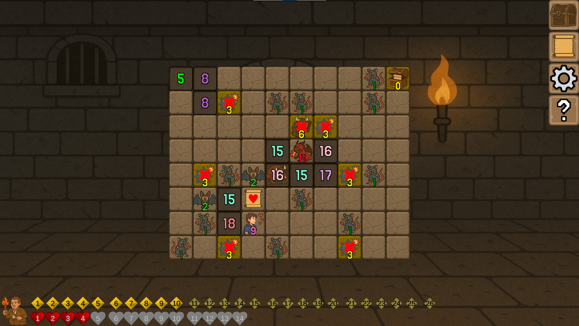 DungeonSweeper screenshot #9