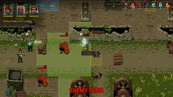 Screenshot of Shardpunk 2 gameplay showing in-action mechanics