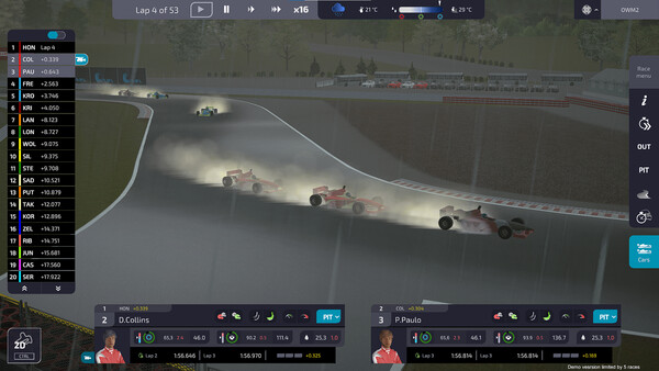 Open Wheel Manager 2 Demo