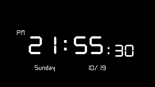 Скриншот из TickClock