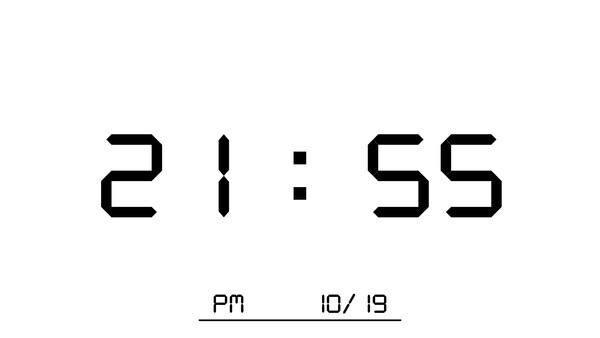 Скриншот из TickClock