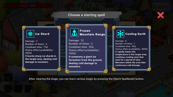 Screenshot of Spirit Magician