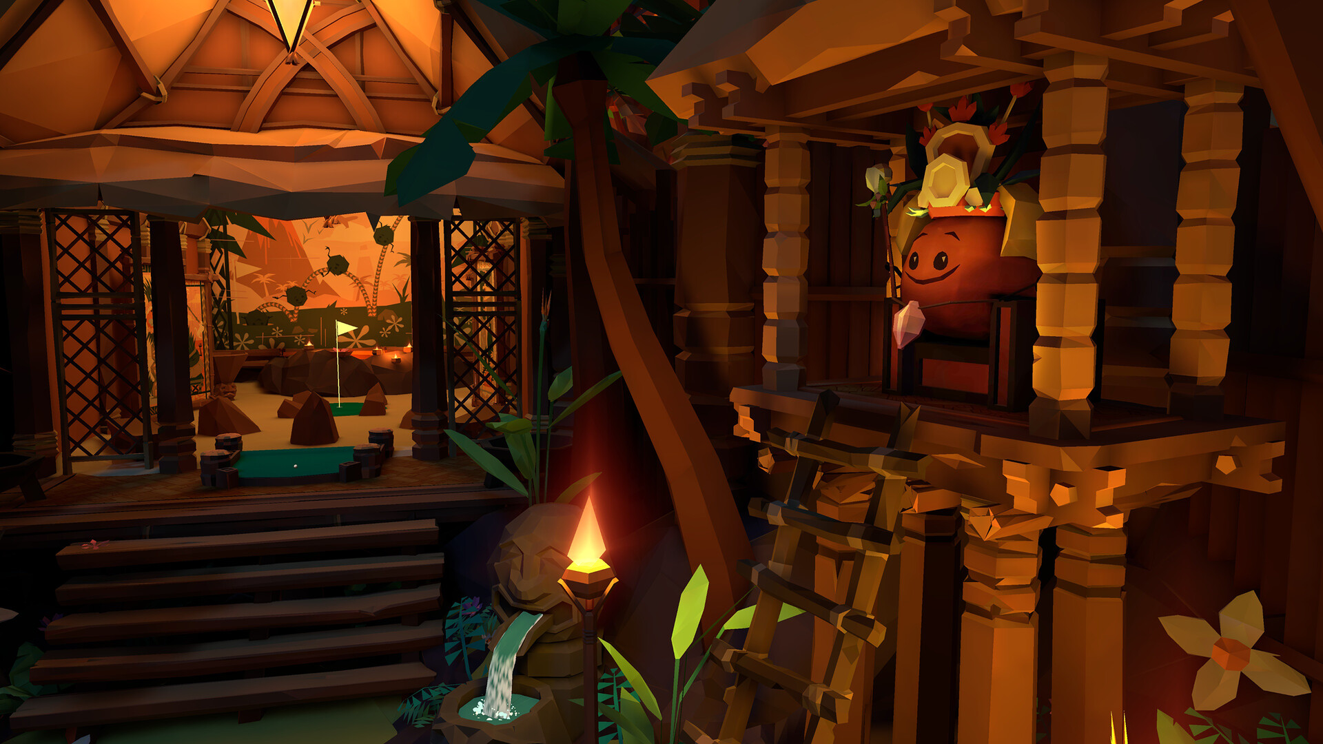 #4. Walkabout Mini Golf: Tiki à Coco (Steam) By: Mighty Coconut