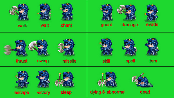 RPG Maker MZ - SV Equip Sprite Expansion Plugin screenshot 7