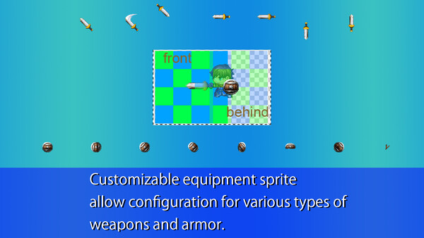 RPG Maker MZ - SV Equip Sprite Expansion Plugin