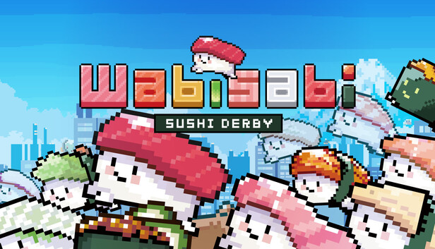 Wabi-sabi Sushi Derby - tampilan cover Steam