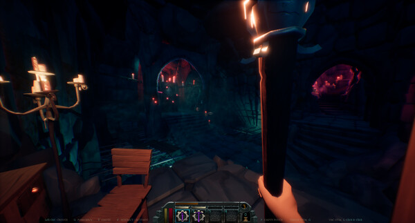Screenshot of Begraved gameplay showing in-action mechanics