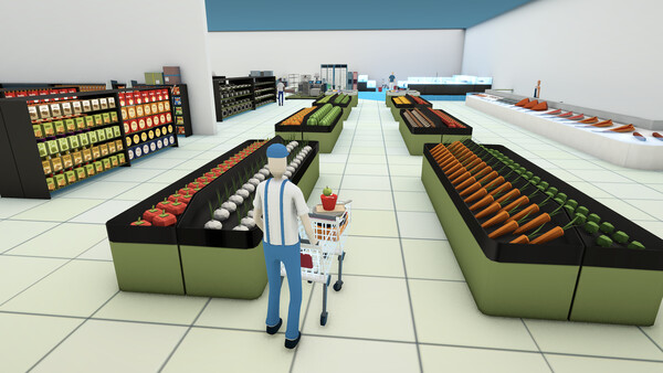 Shopping Cart Pusher Demo