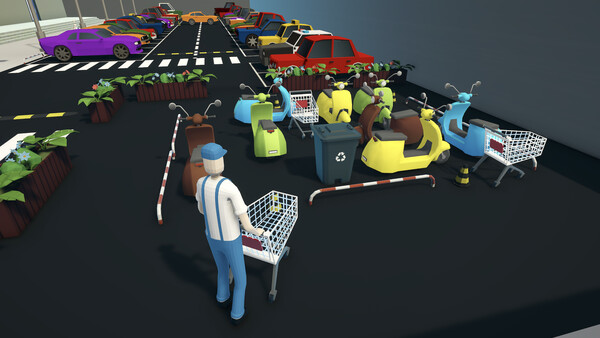 Shopping Cart Pusher Demo