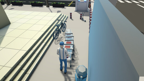 Shopping Cart Pusher Demo