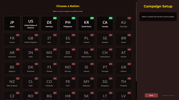 Скриншот из StateOS: The Political Sandbox