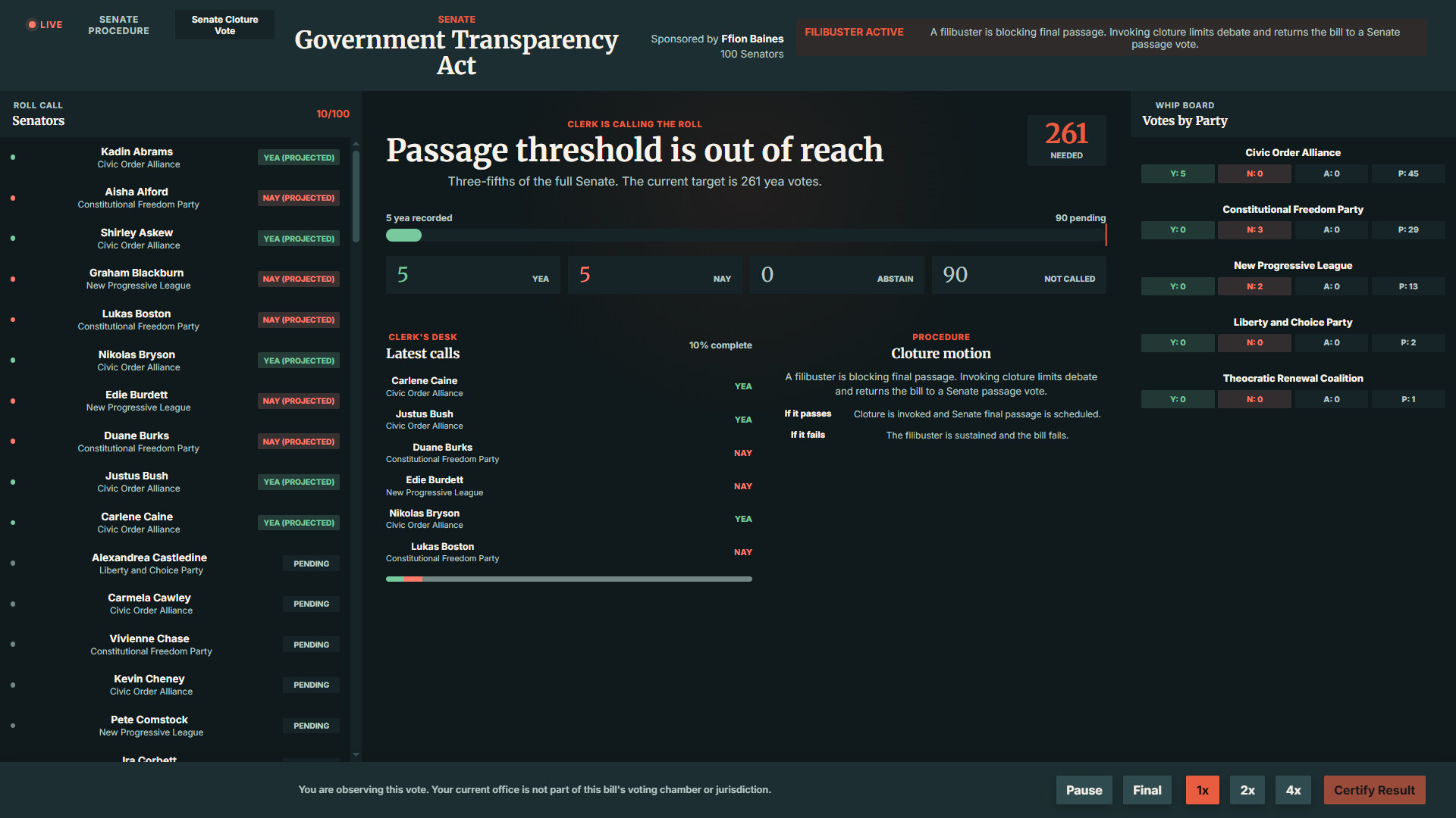 StateOS: The Political Sandbox screenshot #16