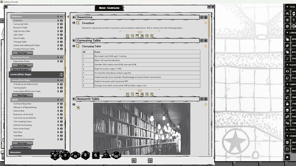 Fantasy Grounds - ArkhamDark for Shadowdark RPG screenshot 7