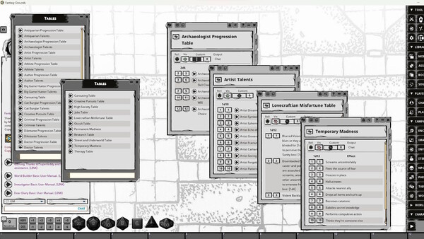 Fantasy Grounds - ArkhamDark for Shadowdark RPG