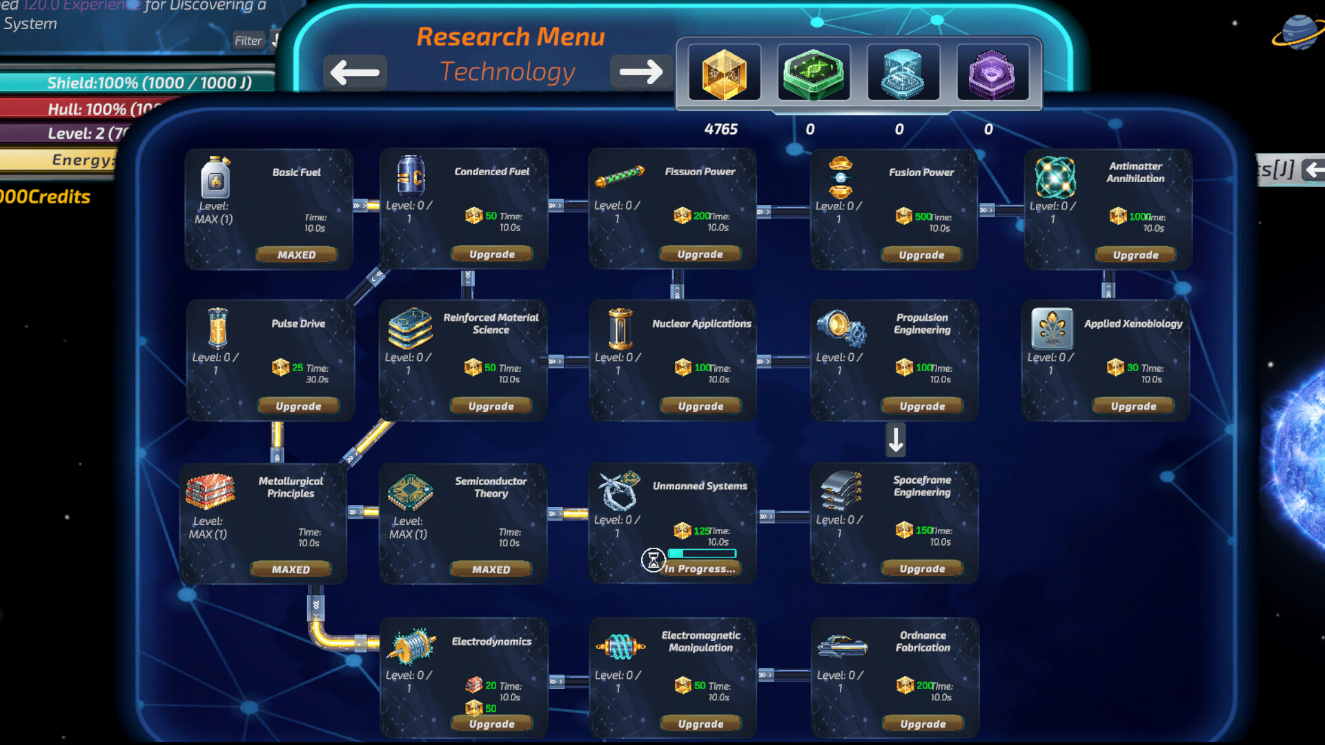 Infini Orbis screenshot #4