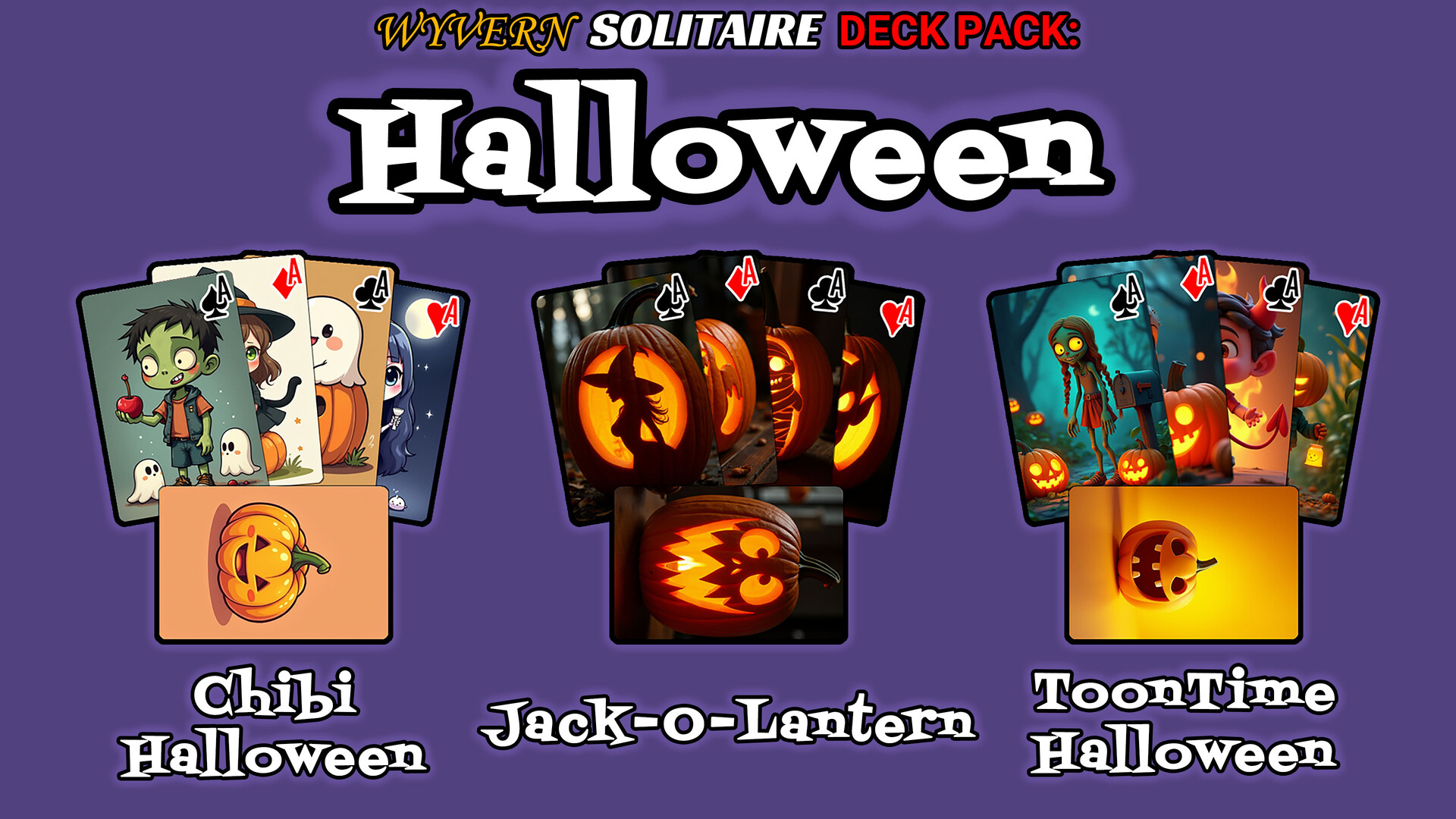 Wyvern Solitaire Deck Pack: Halloween Featured Screenshot #1