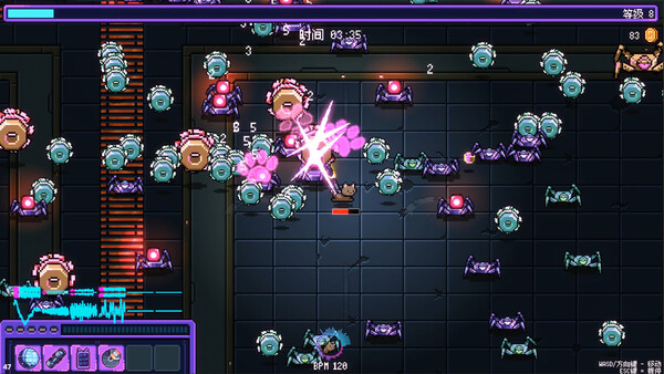 Screenshot 3 of Meowzic Survivor - more gameplay footage