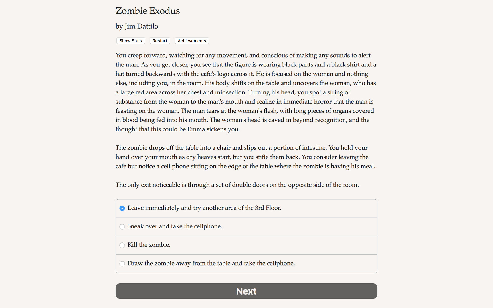 Zombie Exodus