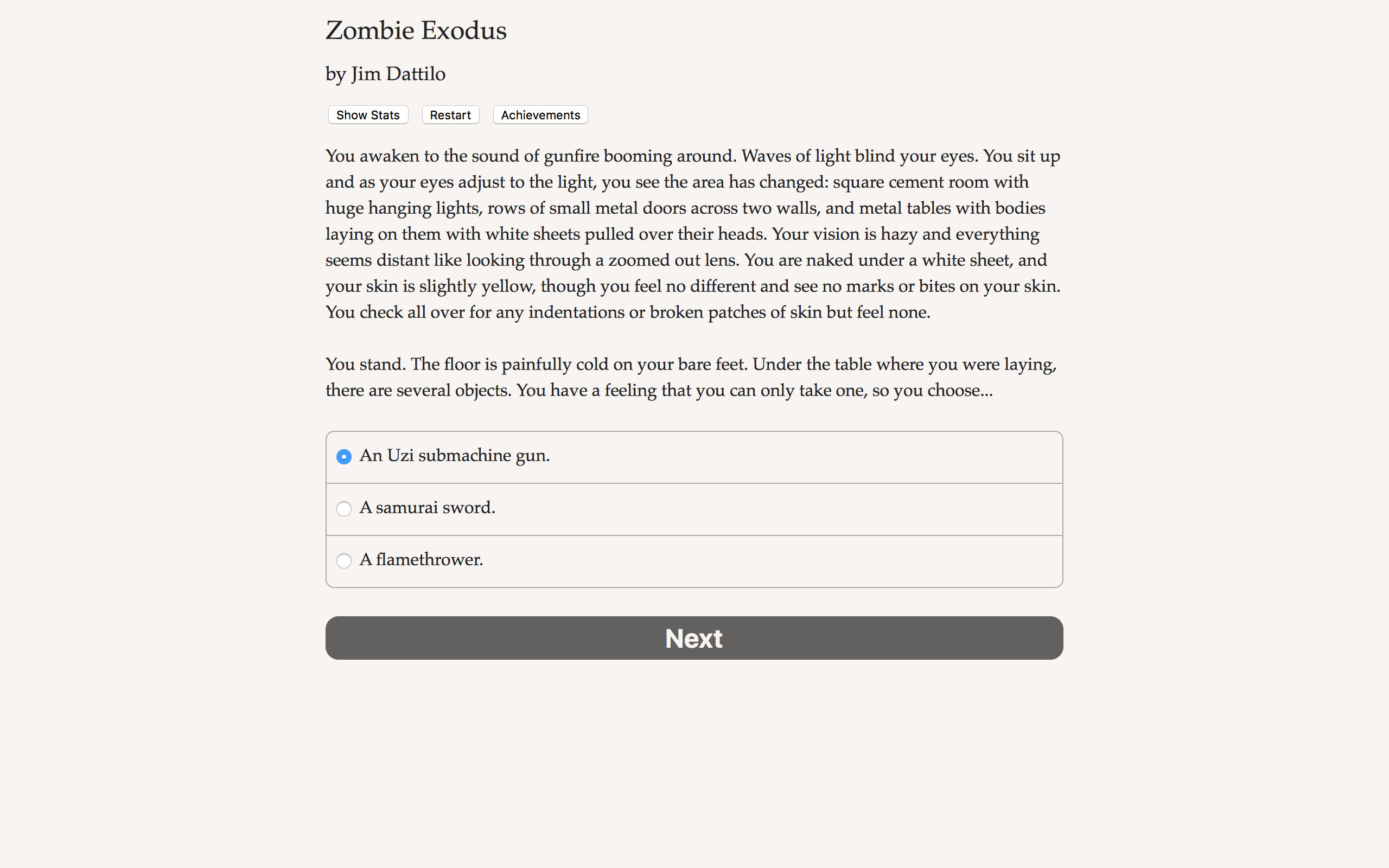Zombie Exodus