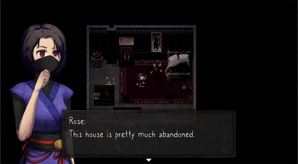 Cursed Mansion - Rose Ninja Costume