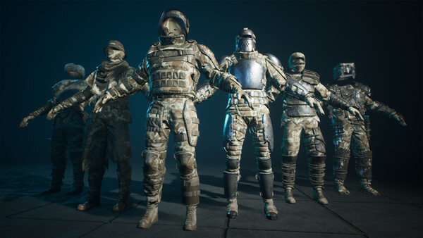 The Front - Desert Camo Pack.